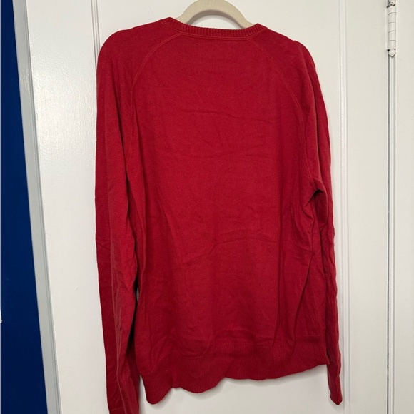 Original Penguin Men's Bold Red Crewneck Sweater - Picture 2 of 3